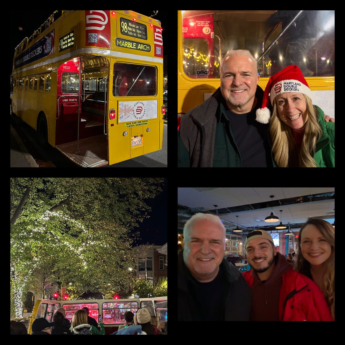 JackDiamond's tweet image. Thanks to Kristen Wojdan of Maryland Double Deckers for inviting me, Lisa Anne and Connor to join them for their inaugural MERRY &amp;amp; BRIGHT Holiday Lights Experience! An incredible way to see historic Frederick, Md as everyone starts decorating with lights for the holiday season!