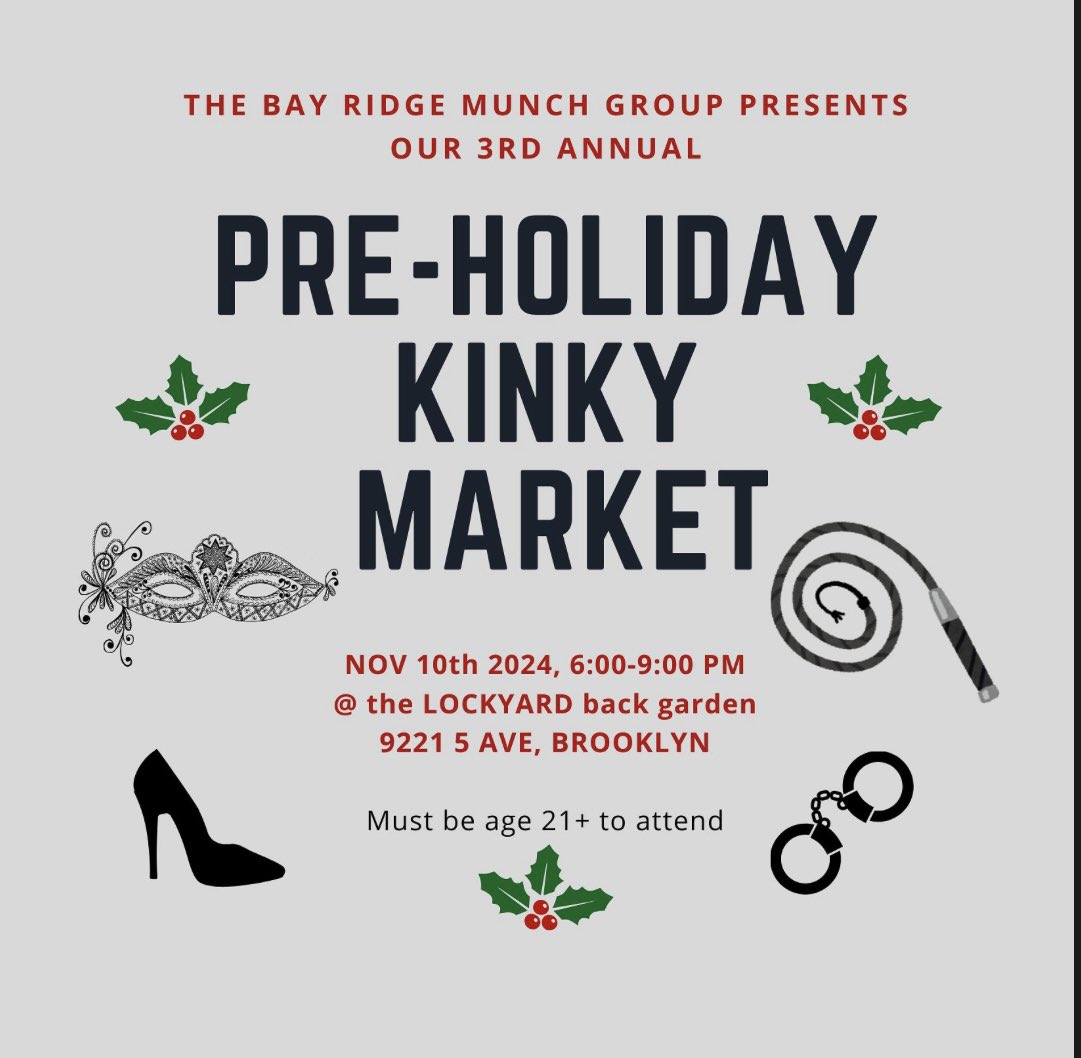 Amazing jewelry and other goodies at this event 
-#jewelry #munch #bdsm