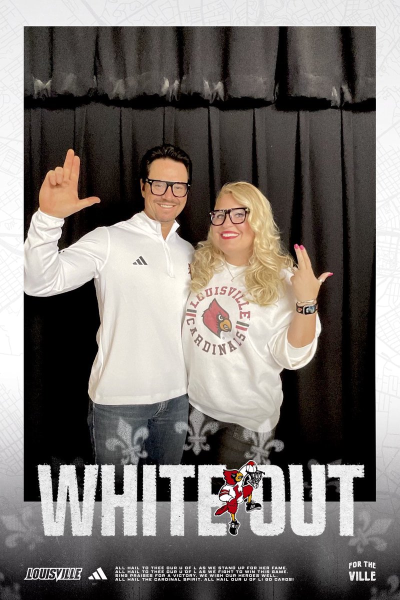 AllisonRMyers's tweet photo. Go Cards! Let’s go PK era. 
#BeatTennessee #GoCards #L1C4 #WhiteOut https://t.co/yaRrNzaGXo