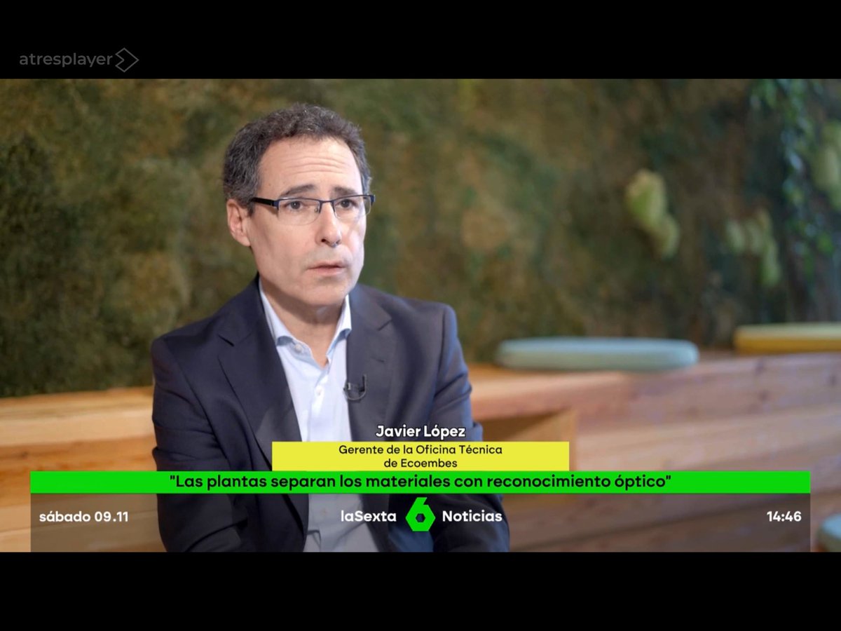 Explicamos en noticias fin de semana de la ⁦<a href="/sextaNoticias/">laSexta Noticias</a>⁩ como la #estrategia y la #tecnología que promueve ⁦<a href="/ecoembes/">Ecoembes</a>⁩ hacen más fácil el proceso de reciclaje de #envases