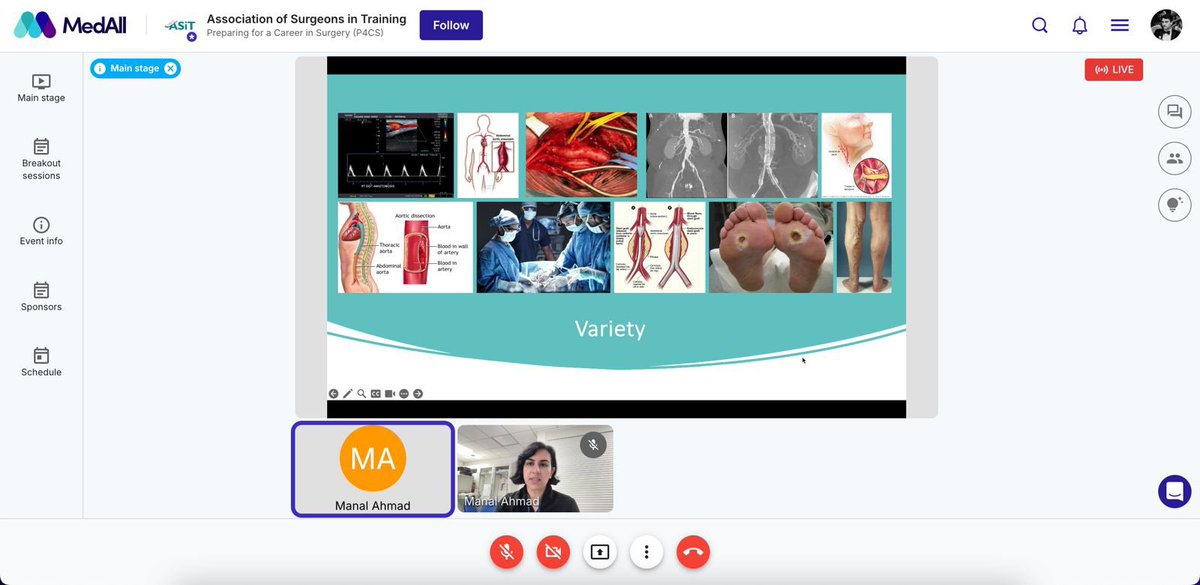 It’s been a pleasure talking about vascular surgery as a speciality at <a href="/ASiTofficial/">ASiT</a> “Preparing for a career in surgery” course