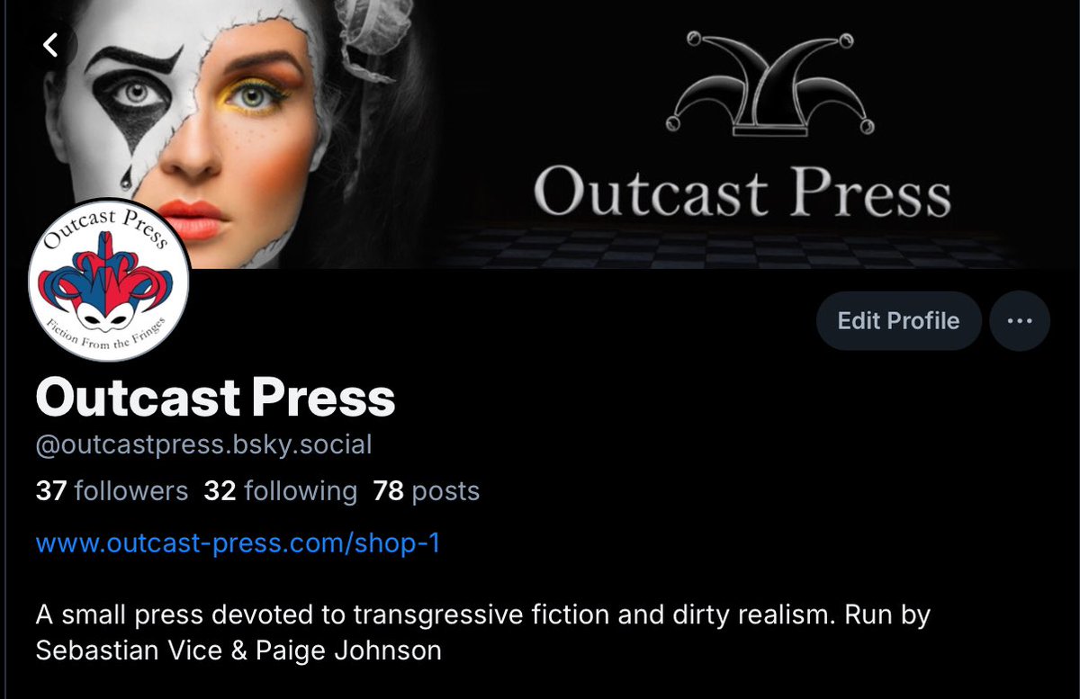 Outcast Press tweet media