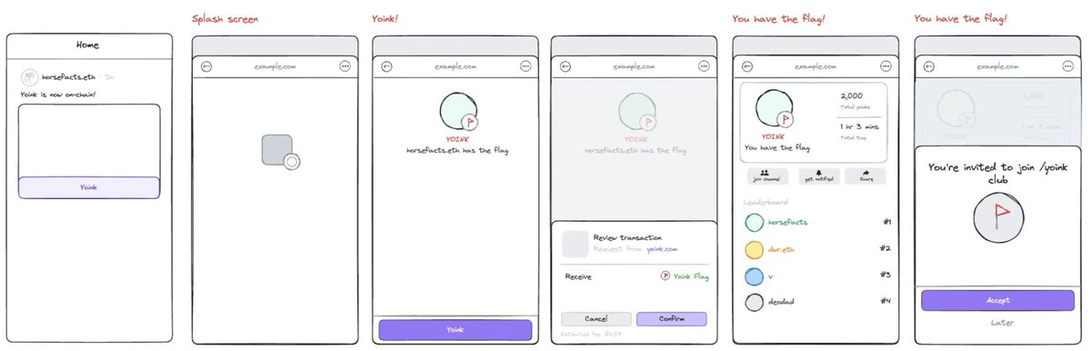 App Frames are coming to Farcaster

Our goal with app frames is give developers the best way to develop and distribute social applications:

- distribute your app in feeds and hooks (i.e. cast action, explore) of any Farcaster client

- use identity to provide social context and