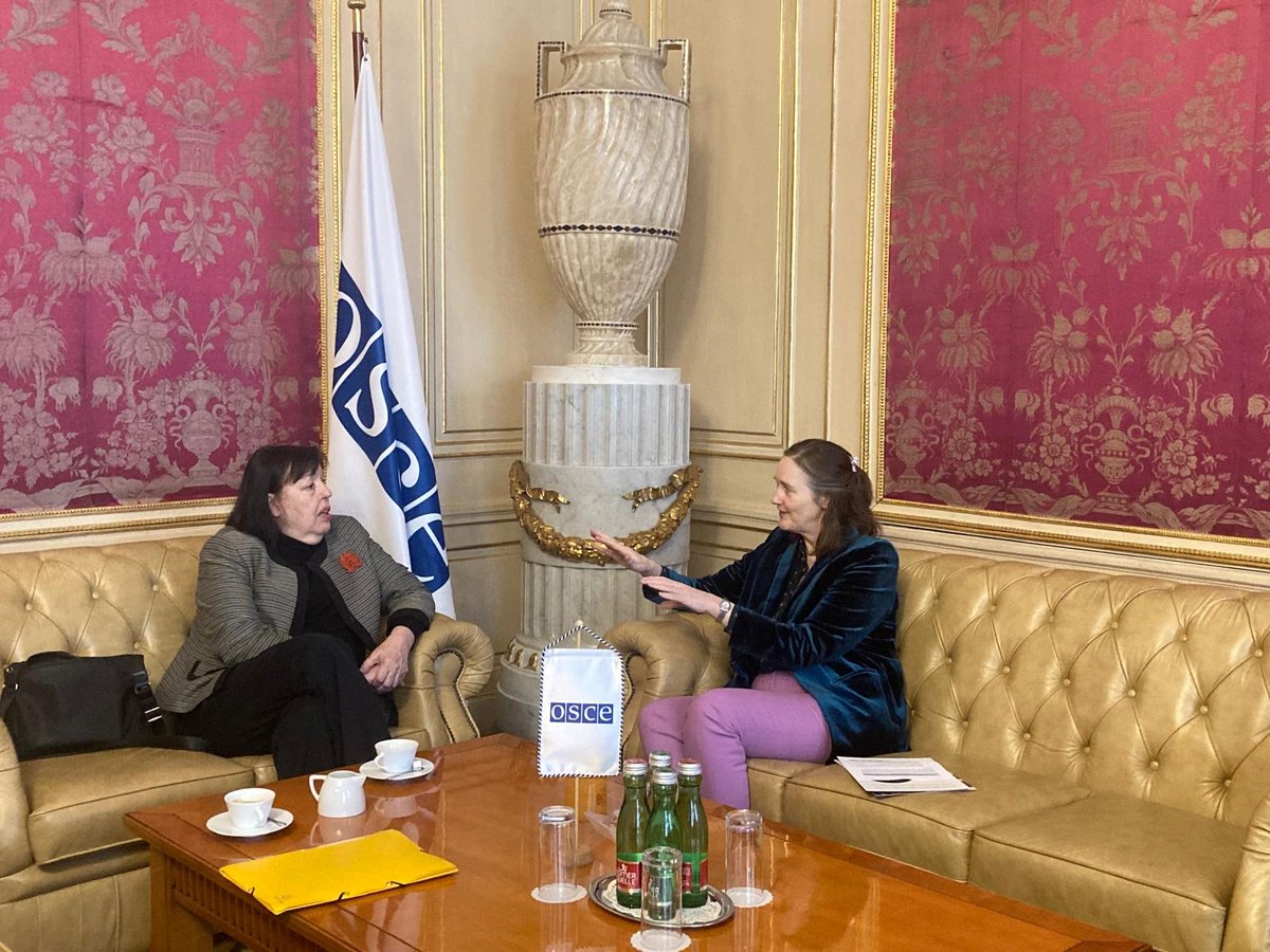 Great discussion with Ms. Virginia Gamba UNSRSG for Children and Armed Conflict on how to amplify our partnership. Protection of children impacted by conflicts should be at the heart of our work.