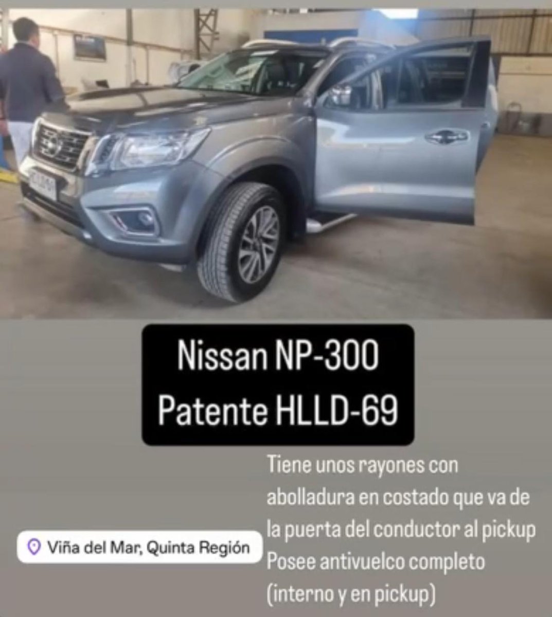 MorochaSecret's tweet photo. #Ayuda ! si alguien ha visto, ve o tiene alguna información por el #robo de #camioneta #NissanNP300 entre calle Libertad con 11 Norte en #viñadelmar @Carabdechile @PDI_CHILE @GBV_CHILE https://t.co/j4RZRtYe2M