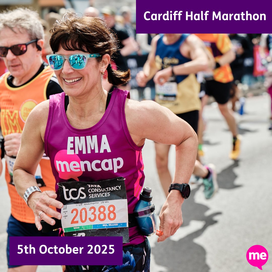 mencap_charity's tweet image. 🏃‍♀️ Ready to take on a challenge?  Check out our exciting running events coming up next year.

👉Places are filling up fast so sign up now brnw.ch/21wOvrM

#BathHalf #CardiffHalf