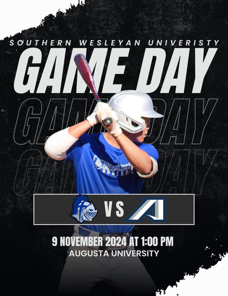 SWUBaseball's tweet photo. Game Day!

SWU @ Augusta 

📍Augusta, GA
⏰ 1PM EST

#weareone https://t.co/cdokKk1kXM