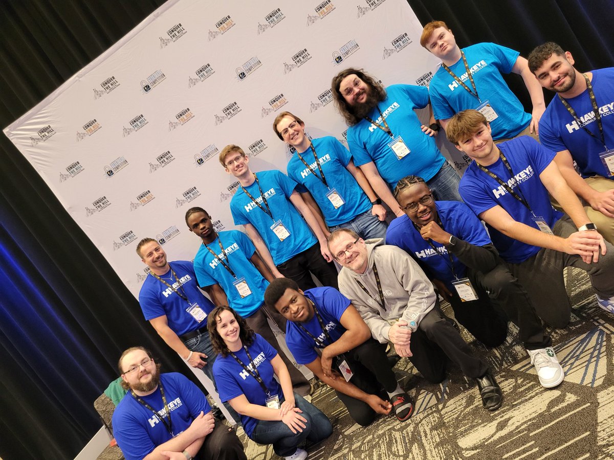 kkuhlers's tweet photo. Excited when @WaterlooSchools WCC Cyber &amp; @HawkeyeCollege Cyber students compete together @DOECyberForce details &amp; scoreboard post later today @AmyMiehe Fun to see WCC grads on @northerniowa team #ProtectingOurFuture @CentralRivers @IowaSTEM @growcedarvalley @itec_ia @IowaALN https://t.co/oRHioRH8dp
