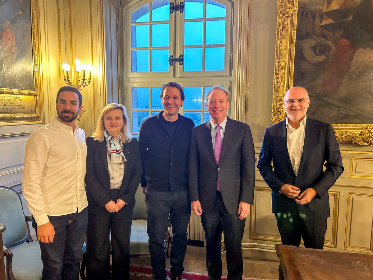 What a pleasure to meet @stanniox in Paris to hear how French unicorn <a href="/doctolib/">Doctolib</a>’s Azure OpenAI-powered copilot is helping doctors manage their workload while boosting access to healthcare. Incredible solution and story.