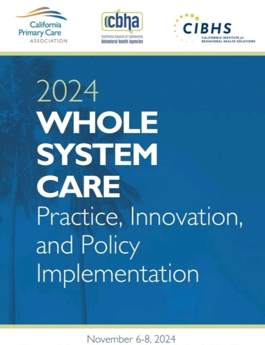 LizR44785776's tweet image. So grateful to have been a part of  the conversation this week. Learned a lot and was inspired by so many! Thank you CBHA, California Primary Care Association and CIBHS for hosting the conference and inviting me to the table. @LAPDMEU @LACDMH #workingtogether #wholesystem
