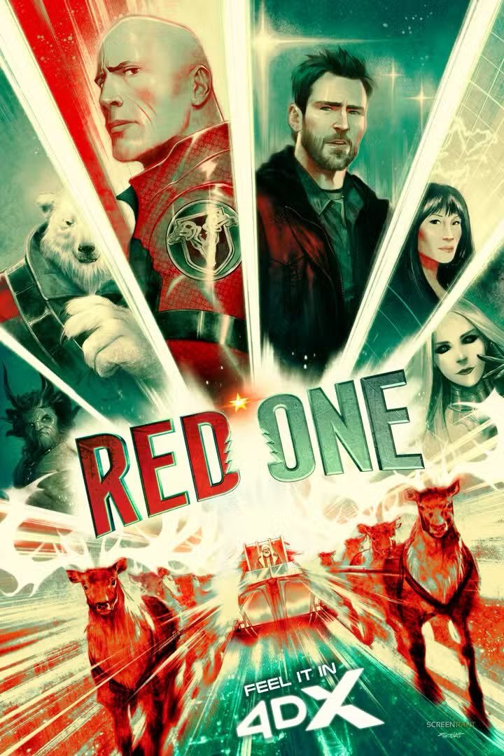 Creatieve Red One 4DX poster 