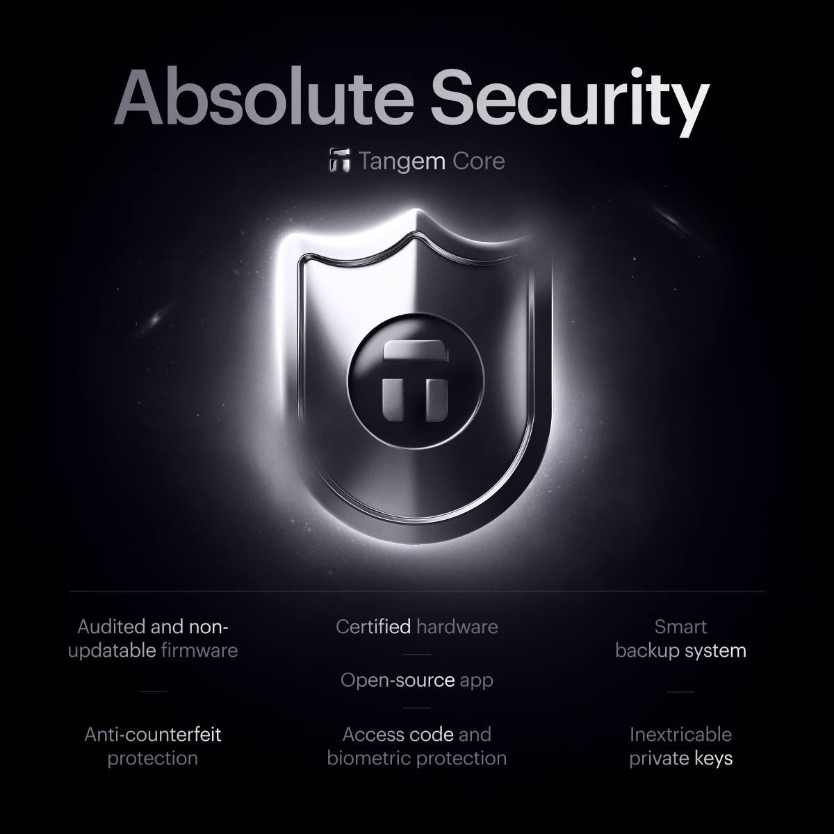 Tangem's tweet image. Tangem Core—Security. 🔐

What’s inside? 🧵