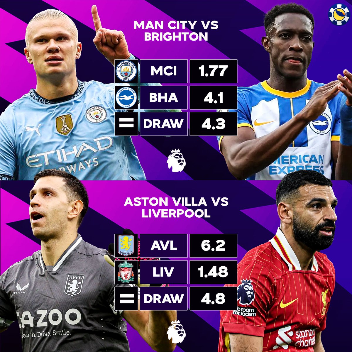 TerraCasino_io's tweet image. Battle of the late Kickoffs!!

Who will win each showdown?

Bet NOW!

TerraCasino.io

 $BTC $ETH $BNB $DOGE $ADA $XRP $LTC $MATIC $TERRA $TRX $USDC $USDT