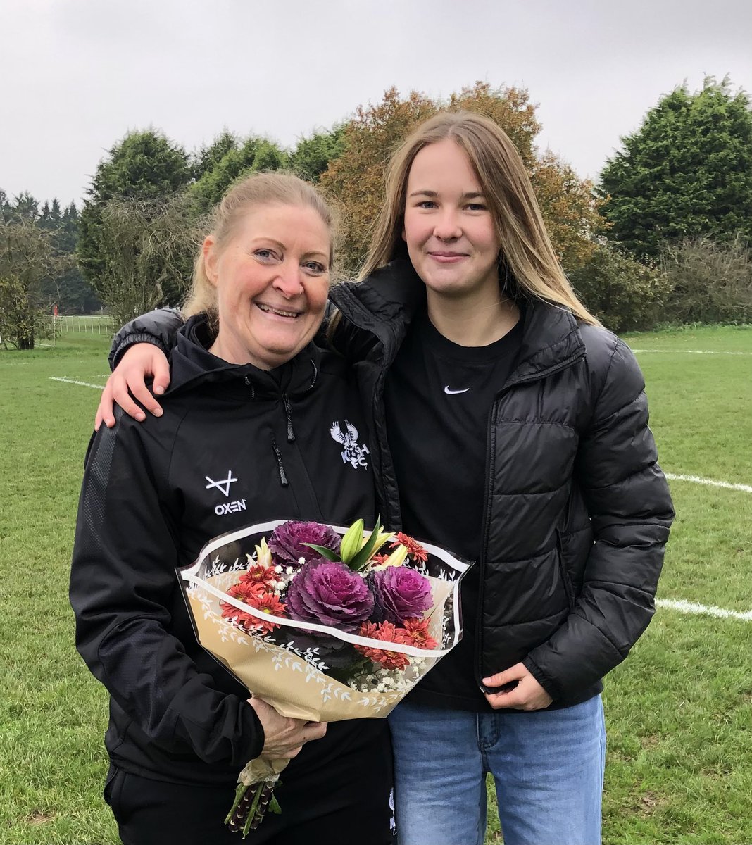 SHFootballCoach's tweet photo. One of the best teammates youโd want in any team! An absolute joy to coach! Started with me at U11 and is now moving on to the U18โs! Always smiling, gives 100%, a born winner! Congratulations Charlee fully deserved! #femalepathway @harriersacademy @harrierswomen @khfcofficial https://t.co/pBYHX3hKcg