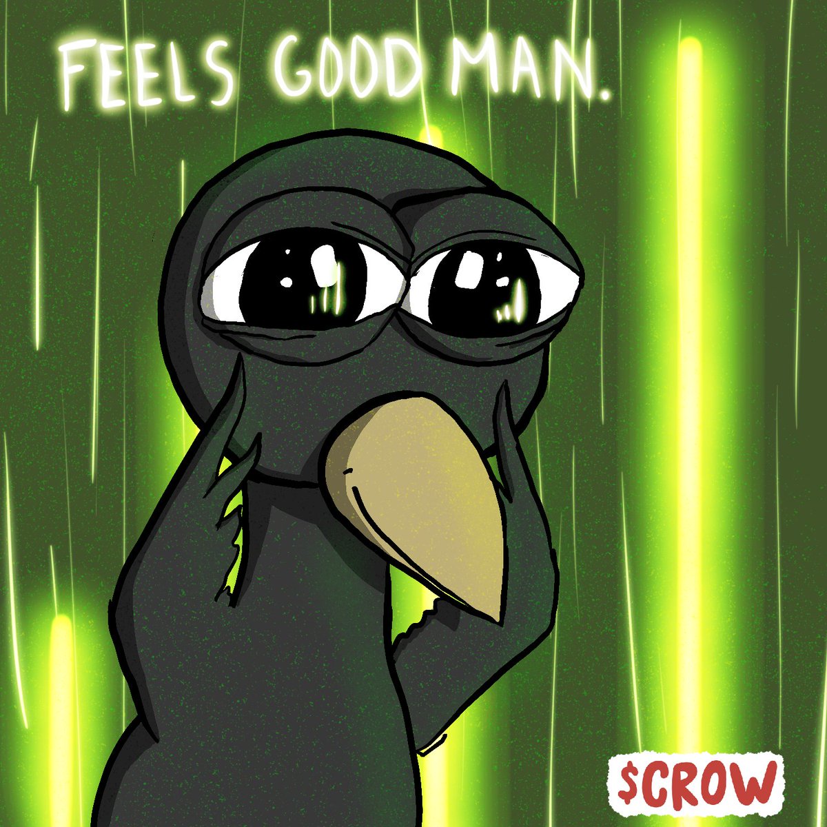 tacoTuesday293's tweet photo. @calebsol Of course. $CROW is here https://t.co/Gs0sQvSm0Q