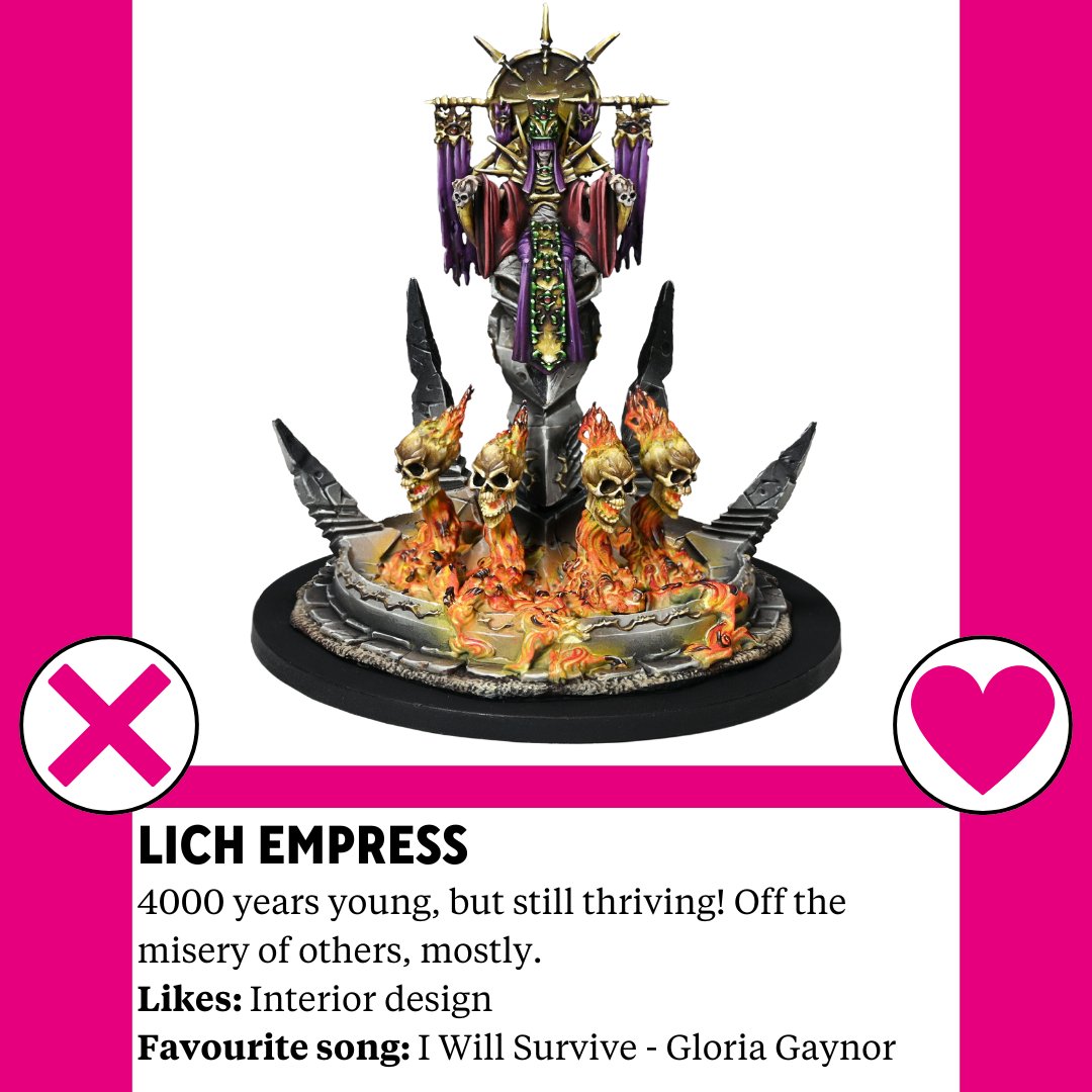 SteamforgedLtd's tweet photo. You thought we'd stopped with the, admittedly, pretty unnerving dating profiles of our Epic Encounters monsters?

You thought wrong.

Any takers?

#EpicEncounters https://t.co/8eIjJ0fKHX