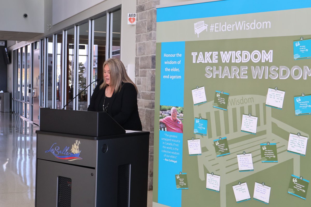 We’re excited to share the new #ElderWisdom Green Bench at Essex County Library, thanks to the collaboration with Aspen Lake &amp; St. Clair Villages! 🌿

This bench invites everyone to connect, listen, and learn from the wisdom of our elders. Take a seat and join the conversation!