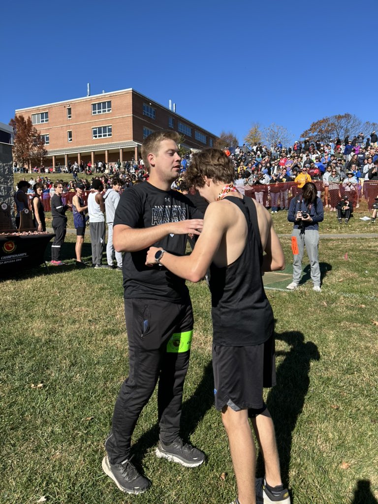 Congrats to the 4A State  Boys Cross Country Team Champs from Walt Whitman HS!!!!  Mateo Gros-Slovin won the 4A individual title as well!  Great job Vikings!!! <a href="/WWHS_Bethesda/">Walt Whitman High School</a>