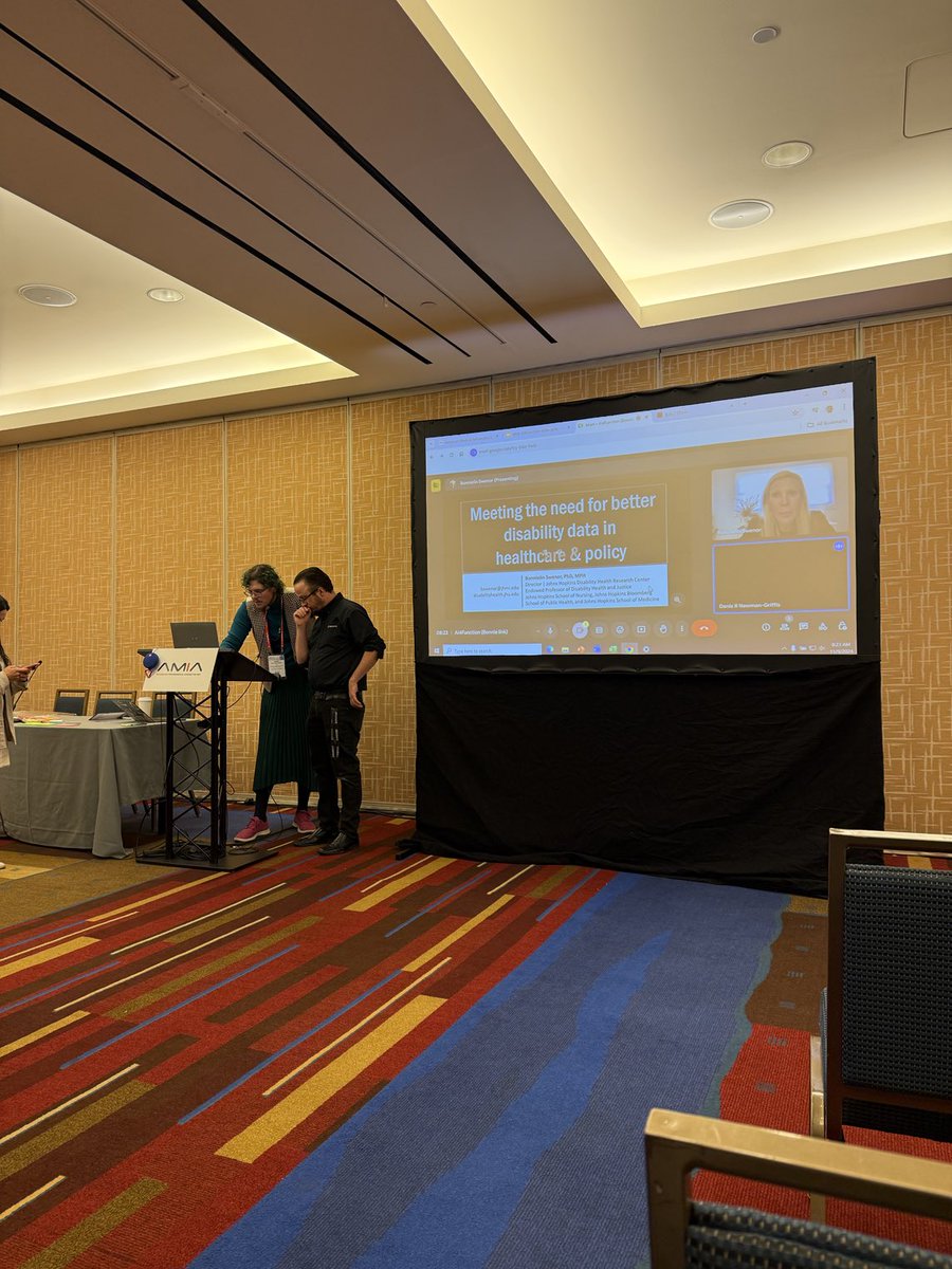 jeremytech's tweet image. Come to golden gate 1 for a great discussion.  #Amia2024