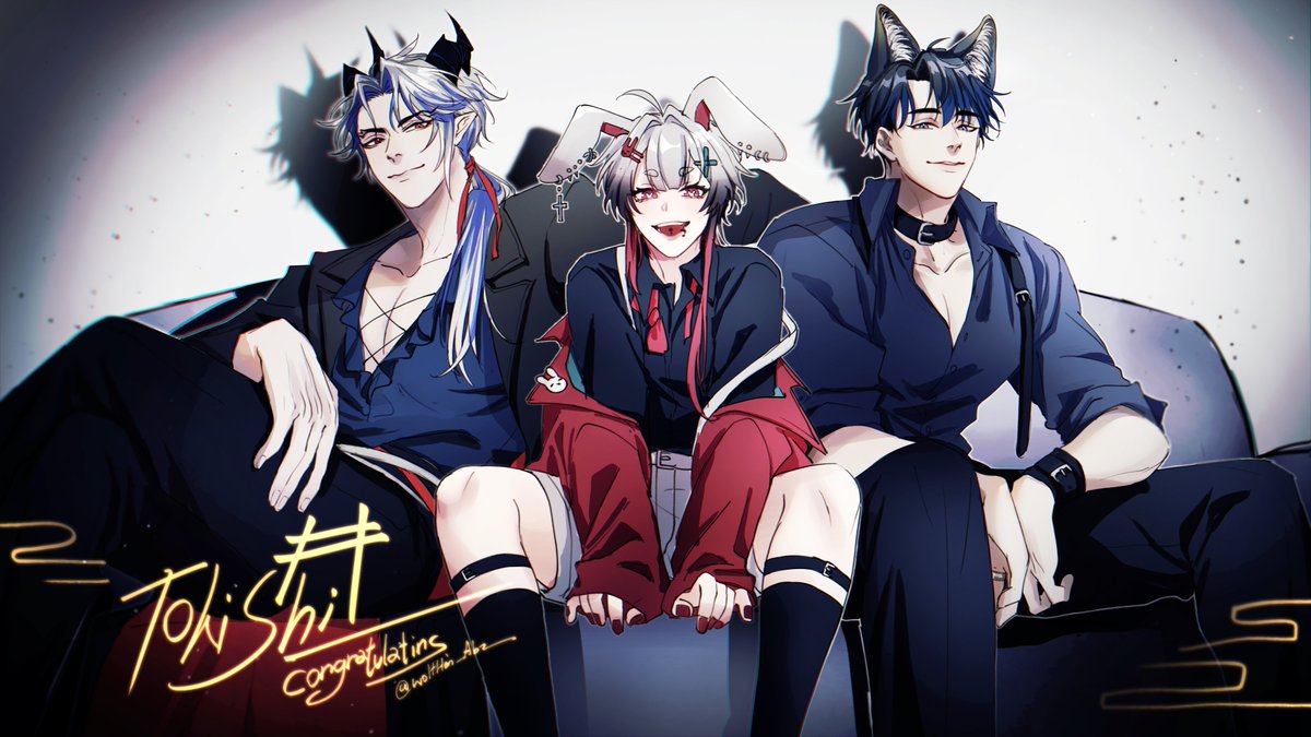 ยินดีกับการเดบิวต์ของรุ่นโทคิชิด้วยค่ะ เย่ๆ 🥳
🐲🐰🐺✨✨
#ArtZar #ถวายรูปภูตกระต่าย #DaijiFA