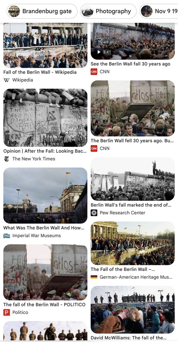 internetguy01's tweet photo. Few events in #history are as iconic as Ronald #Reagan’s famous “tear down this wall!
Or
the moment the world first saw East & West #Germans hammering at the Berlin Wall w/ anything they could use, 35 years ago today November 9th 1989!
Source: Britannica, @grok @MSFTCopilot