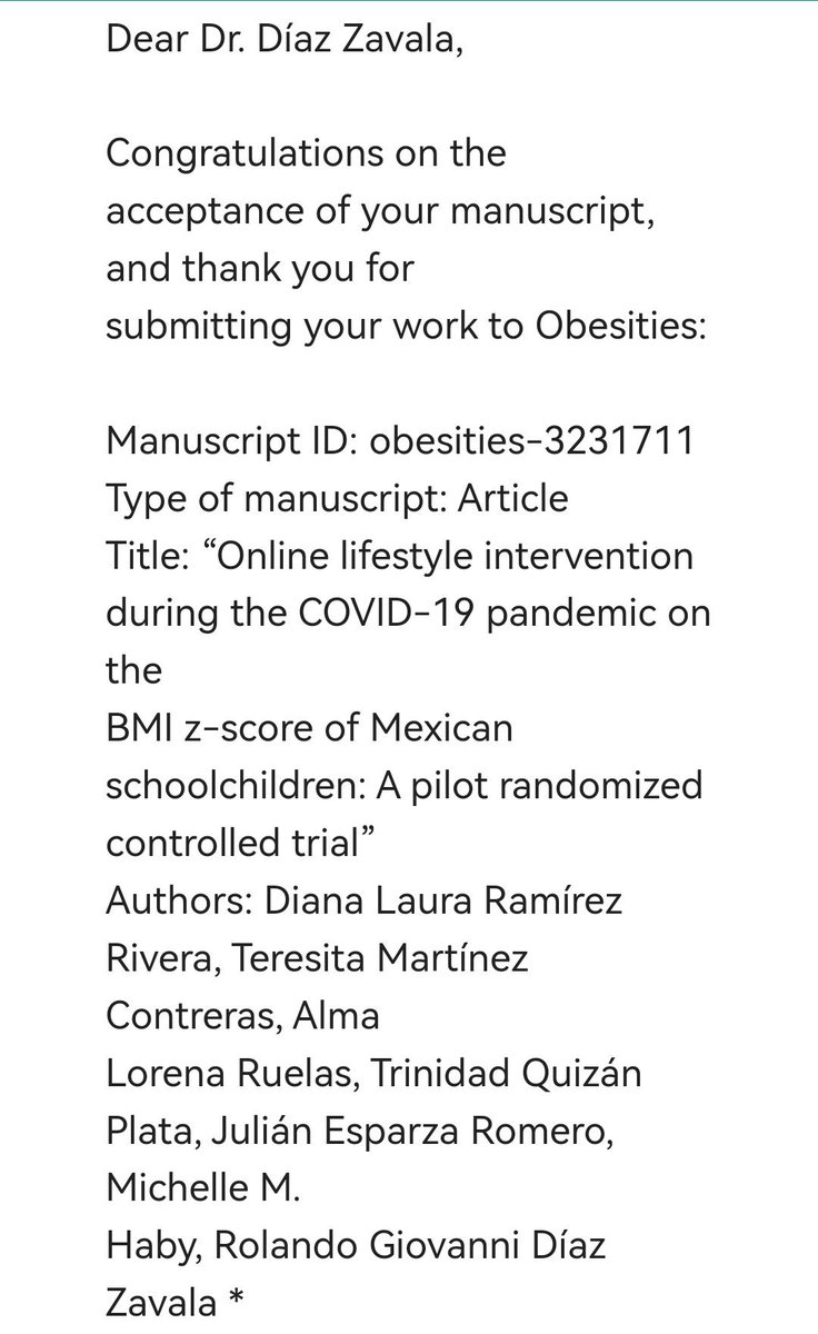 Olvidé poner la foto de la aceptación en el primer punto del hilo, aquí va.