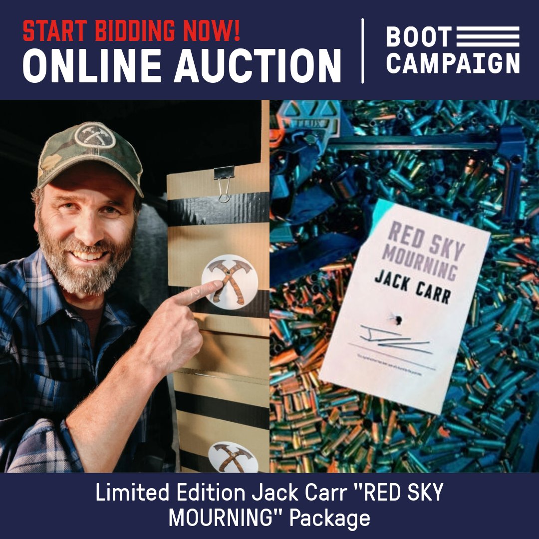 BootCampaign's tweet photo. Bidding in our Online Auction is a win-win! You win cool stuff while you support Veterans in need of care through our individualized programs.
Get to bidding at https://t.co/lI3L6nE031. 🇺🇸
#Veterans #VeteransDay #OnlineAuction #LaceUpAMERICA #BootCampaign #SupportVeterans https://t.co/hFrG5P6ZR3