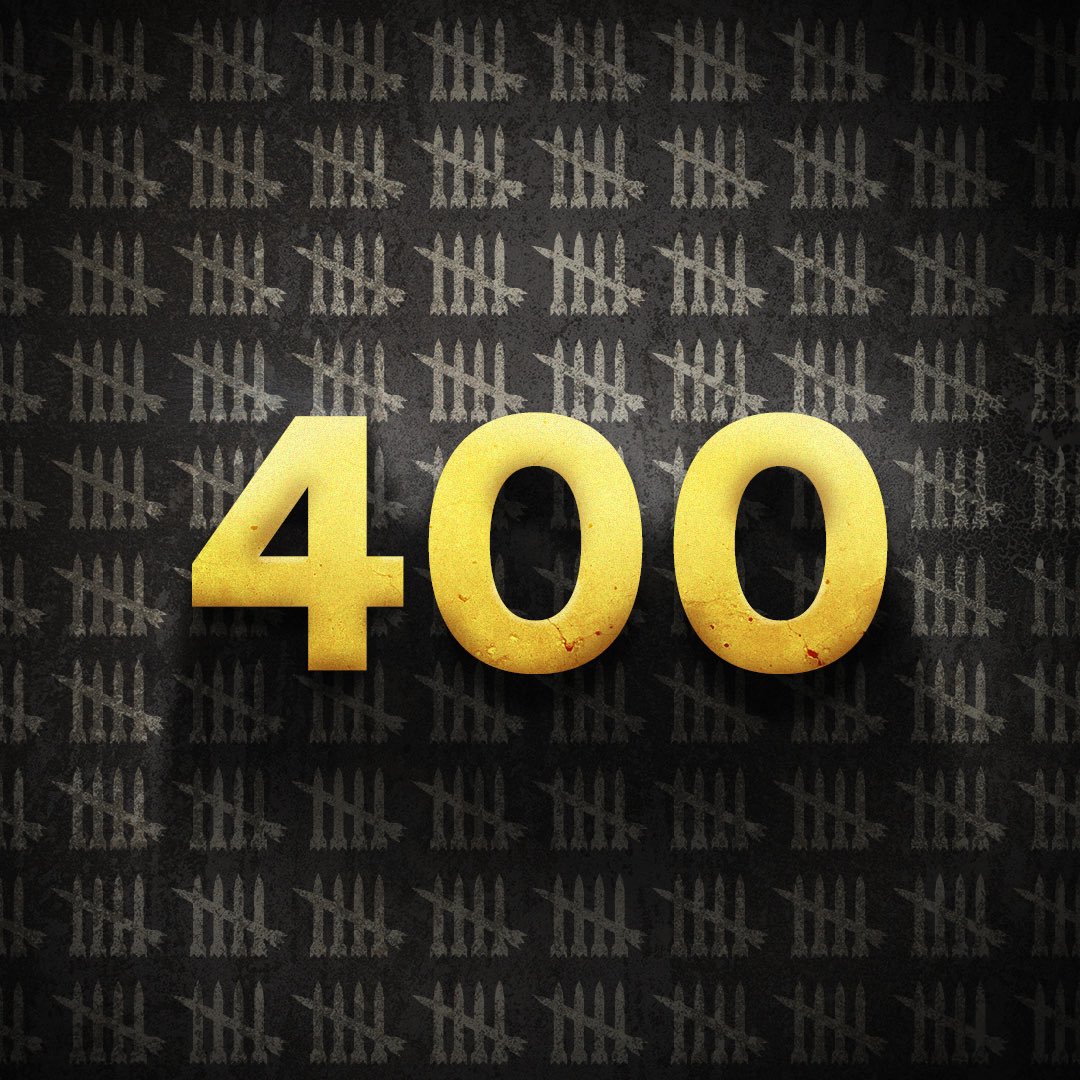 400 days. 
That our hostages are held in captivity by Hamas. 
That our civilians are terrorized by terrorist organizations. 
That we are operating to bring our hostages home and restore security to our civilians.