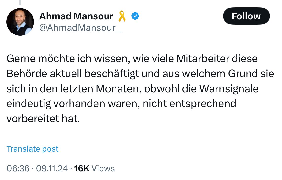 Experte für alles Mansour denkt die Behörde der Bundeswahlleiterin bereit die Wahlen allein vor. Willkommen im Föderalismus! 

Wäre auch zu schön wenn sich das Statistische Bundesamt auch noch darum bemühen müsste Wahlhelfer in jedem Wahlkreis zu organisieren 🫠