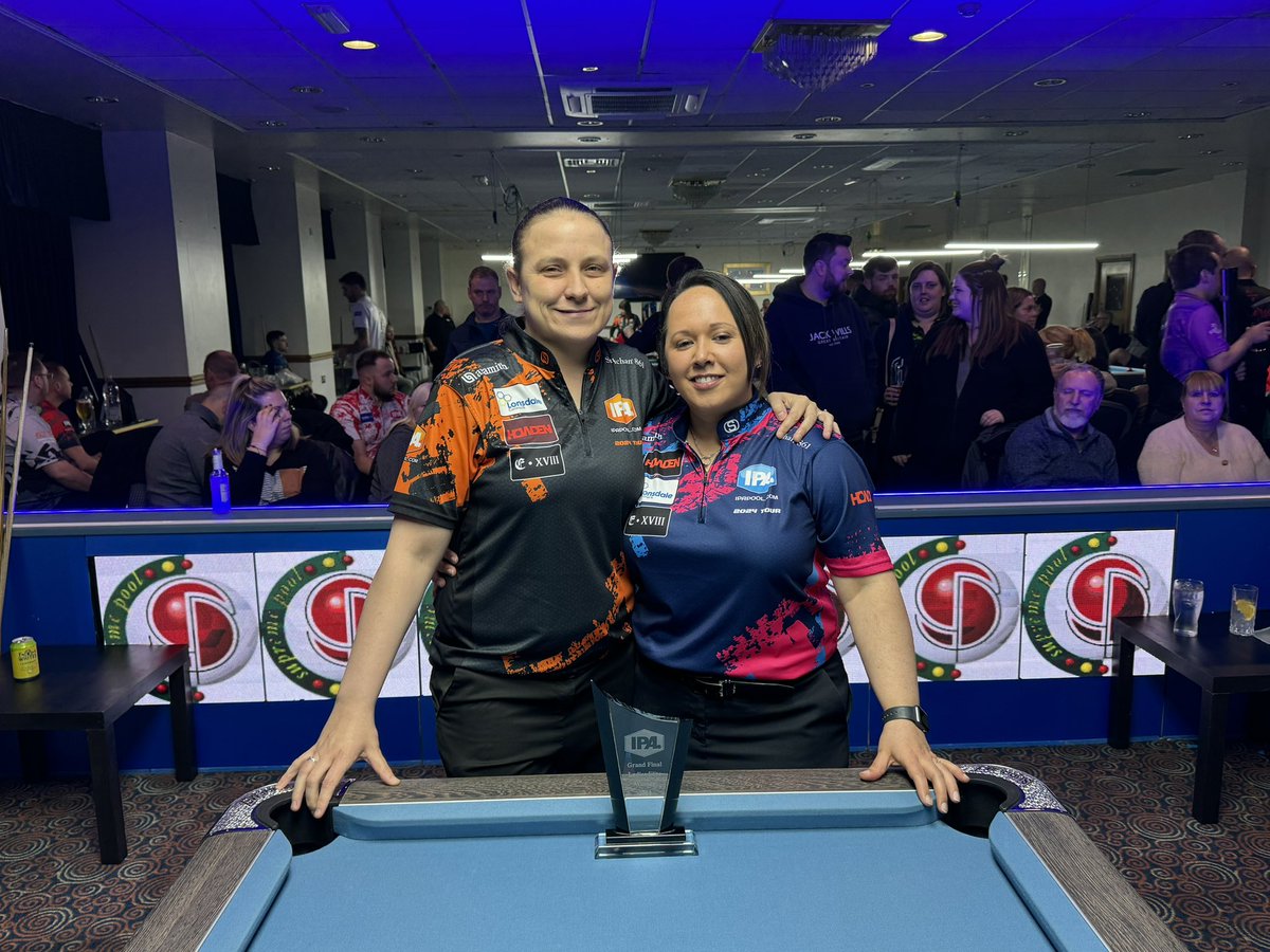 IT’S THE LADIES ELITE GRAND FINAL

Tilly Edwards takes on Kelly Egan in what should be a cracker of a final

LIVE now at youtube.com/live/Uao-EMygs…