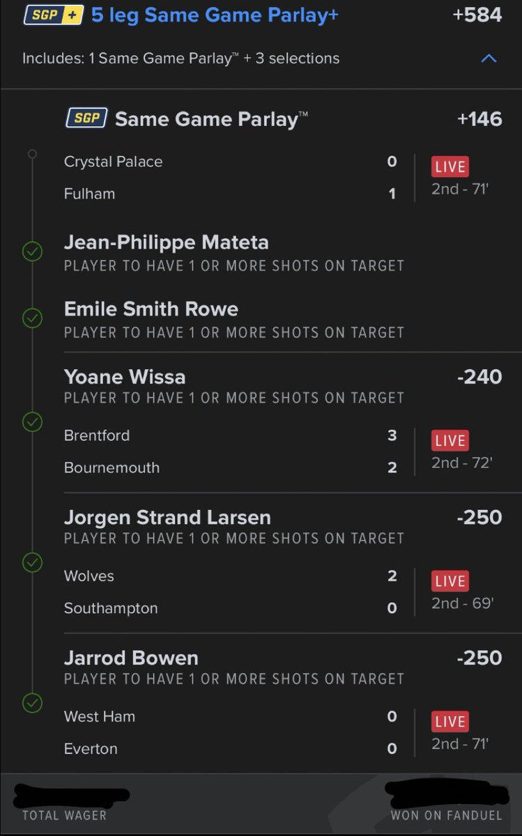 KF_SoccerPicks's tweet photo. SHEEESH!!! We are cooking. 🔥🤑 Other two plays looking solid as well. #sportsgambling #KFPicks https://t.co/eqrUBYn2Rp