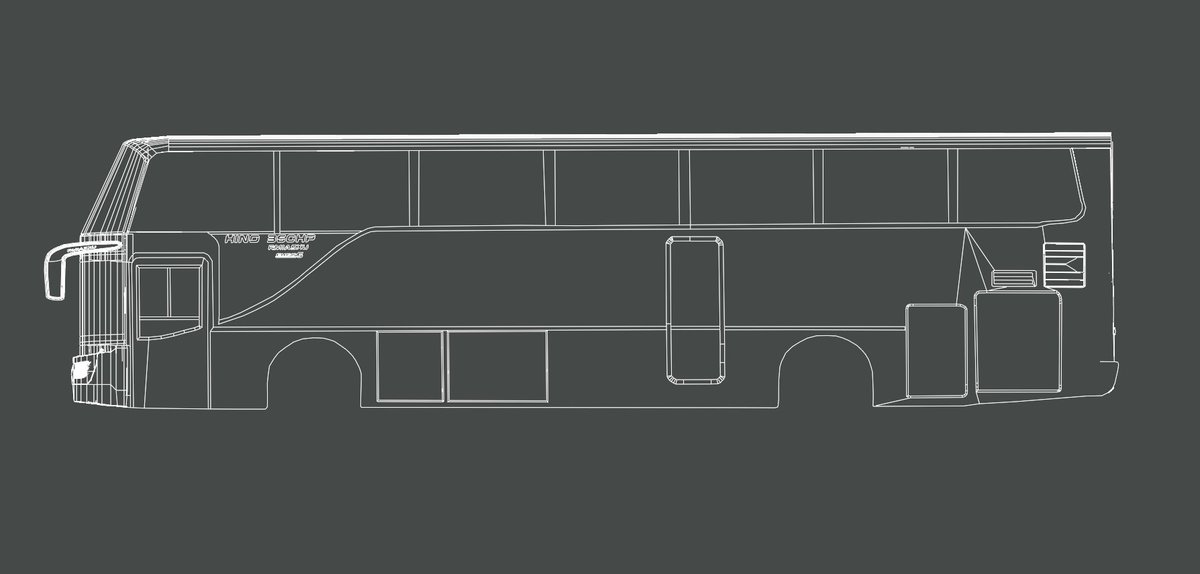 xlove520_0318's tweet photo. Blenderのモデリング結果
ブランド: 日野 
モデル:RM1ASXU 
エンジン:A09C-VN 360馬力 
トランスミッション:ZF 6S1611BO前進6速リバース1速 
車両工場:台湾和泰車体
＃台湾和泰車体
#HINO 
#RM1ASXU
#A09C_VN
#360HP 
#ETS2
#ETS2jp https://t.co/xVO6x40Pf5