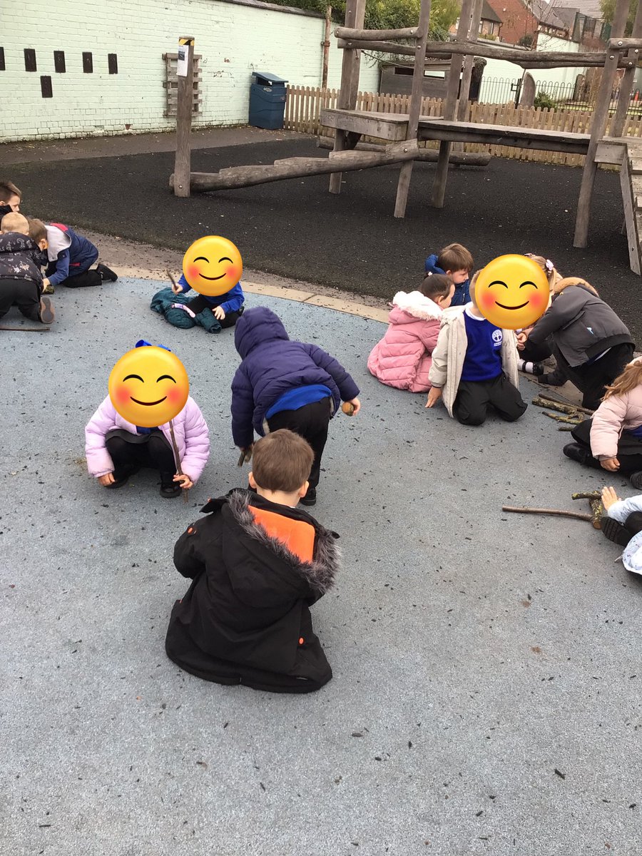 We have been taking a lot of our learning outside this year! In Maths, the children had the task of making numerals with sticks! 🔢 <a href="/ashwood_spencer/">Ashwood Spencer Academy</a> <a href="/satrust_/">Spencer Academies Trust</a>