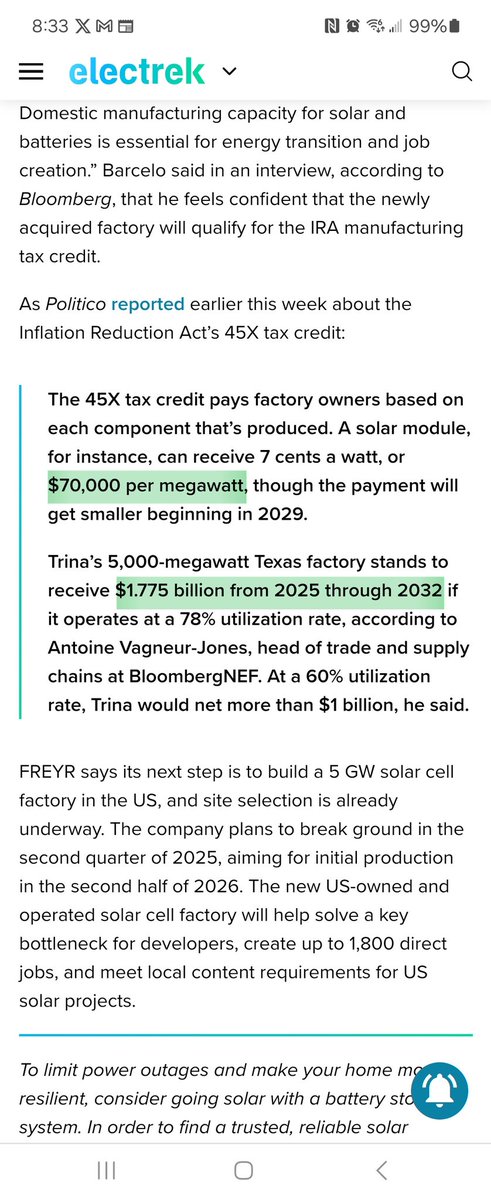 The critical problem with the Inflation "Realization" Act (IRA) created by the progressive controlled Biden Admin.

EXCESSIVE tax credits adds to the US debt &amp; results in pathway for a select few to not pay taxes. Chinese had to sell.

Carbon Capture Storage (CCS) is even WORSE!