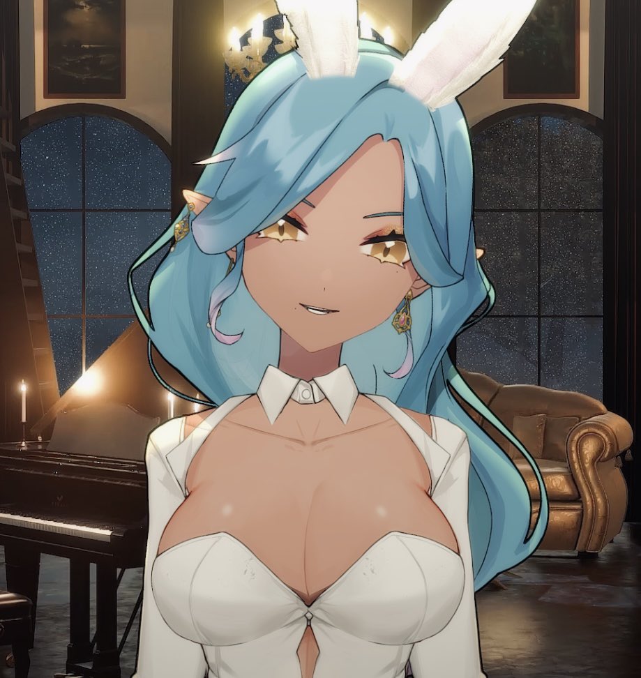 cryiiic's tweet image. 🌹 I am a little sad of saying goodbye to my Halloween outfit! Bunny was soo cute I want to keep her forever~ 

₊‧꒰ #VtuberPlus • #entuber ꒱ ‧₊˚