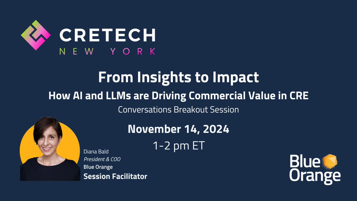 Excited for #CREtechNY2024! Ready to dive into sessions on #AI, #DataAnalytics, and #PropTech, connecting with industry leaders, and exploring cutting-edge insights in commercial #RealEstate.🏢✨

tinyurl.com/5n8cvmc3 Attending? Let's chat!  <a href="/DiscoverCREtech/">DiscoverCREtech</a> #Data #Analytics