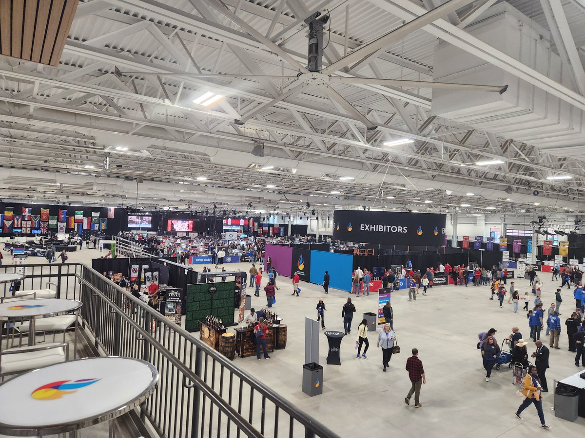 Incredible day so far <a href="/WorldFoodChamp/">World Food Championships</a>. Incredible chefs. Great atmosphere.  Lots of people. Indiana is truly the culinary crossroads of America. Big shout out to Larry Dickerson who helped make all this possible.