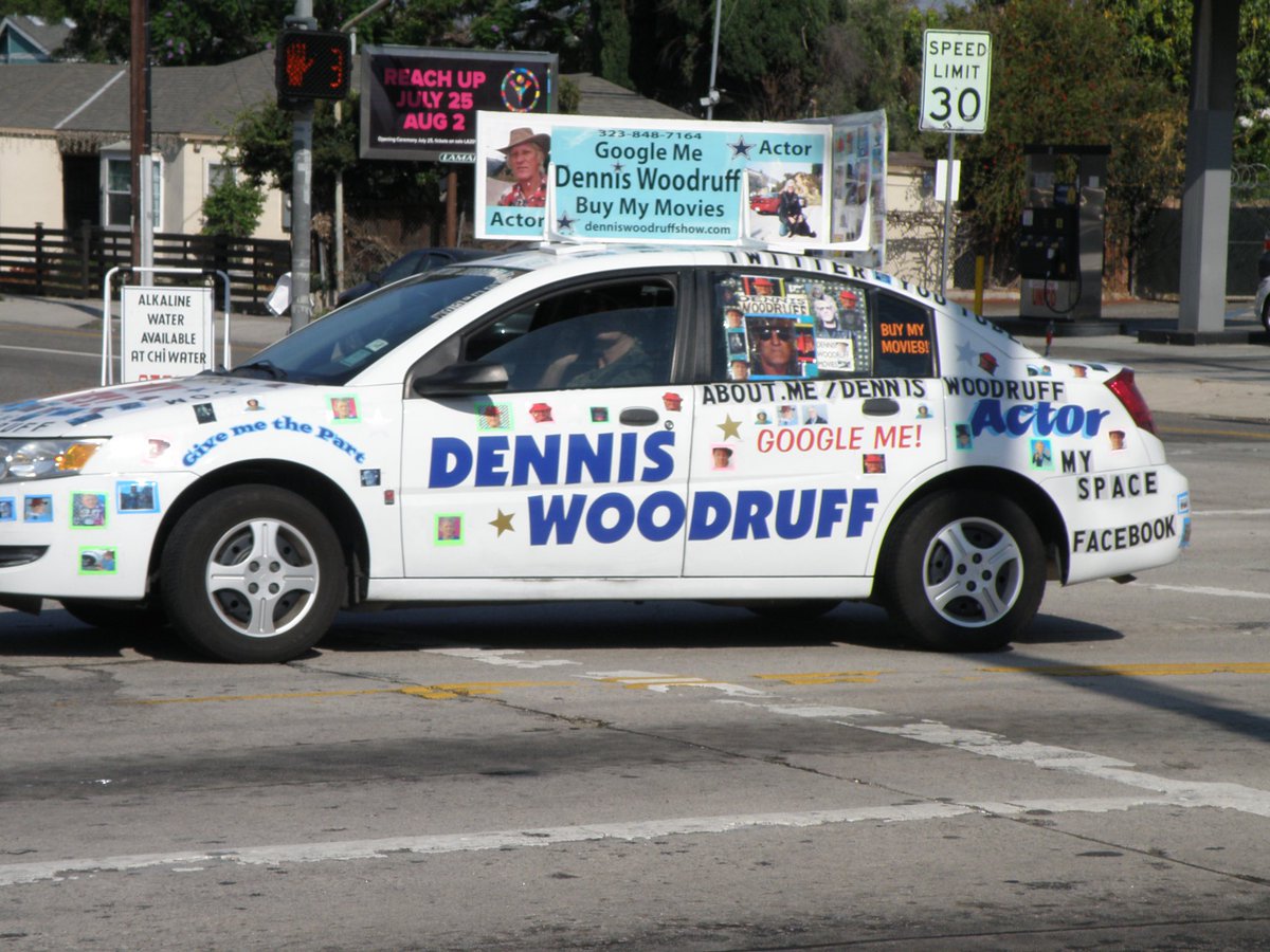This probably won’t mean anything to anyone outside of Los Angeles but we’ve lost a singular chunk of wonderful Hollywood weirdness and character. RIP Dennis Woodruff, actor