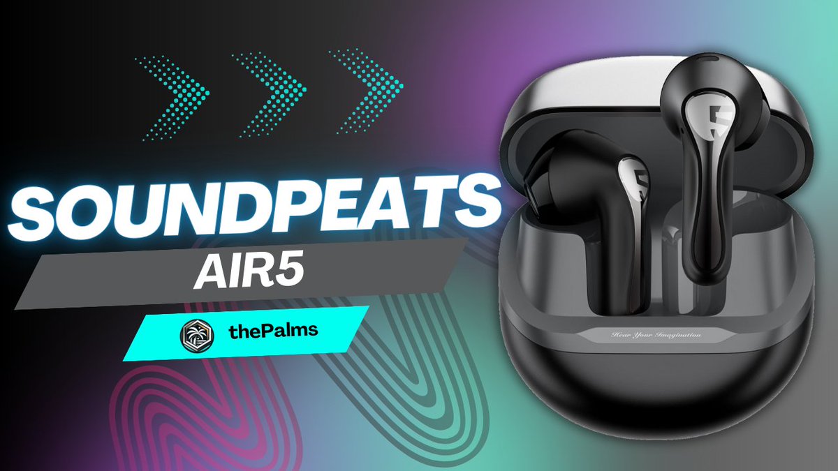 thepalmstech's tweet photo. He subido una review sobre los Soundpeats air5. Unos auriculares calidad-precio muy buenos!
@SOUNDPEATS 
https://t.co/5oe8hbZADu
#Soundpeats #air4pro #airpods #apple #music #air5 https://t.co/wzb0pJmsp9