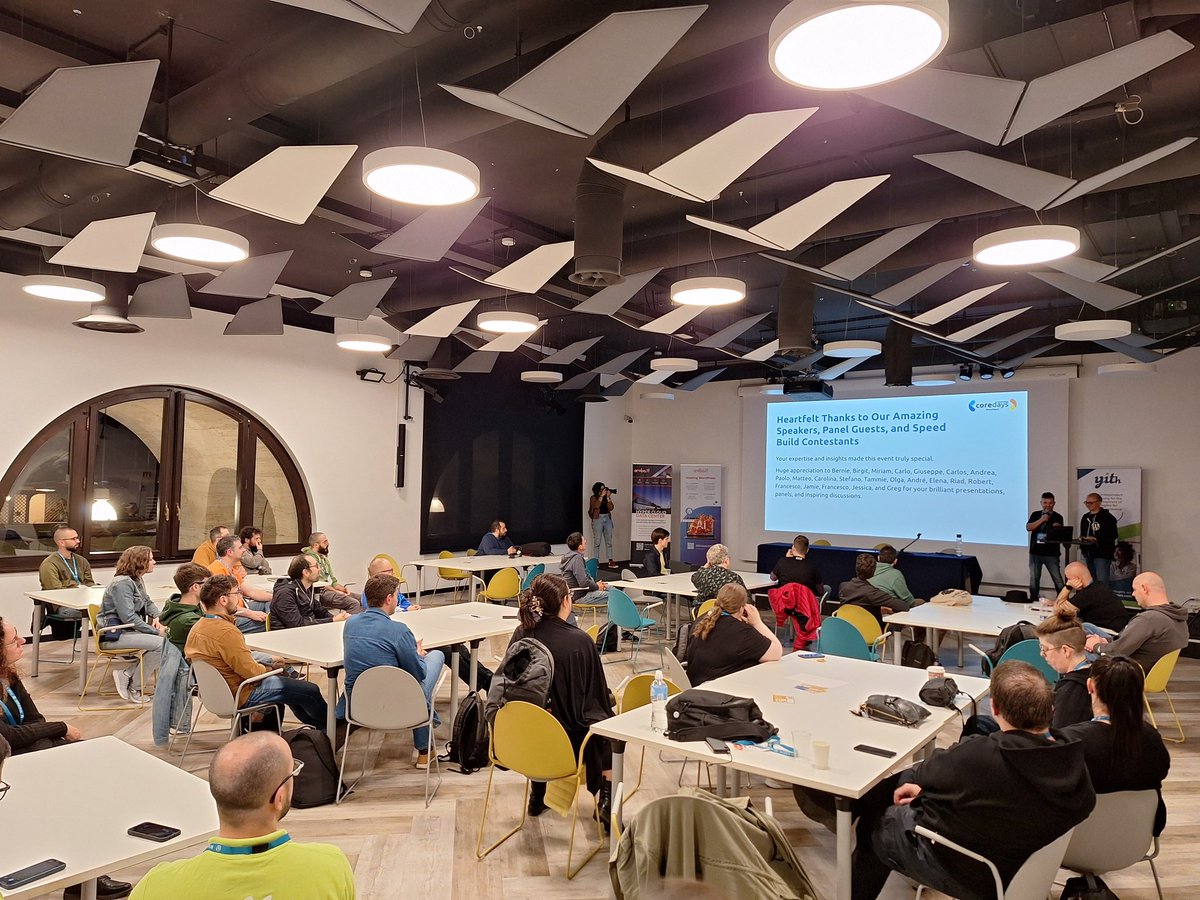CristianoZanca's tweet image. Closing remarks of #WordPress #CoreDays2024 in Rome 💚👇