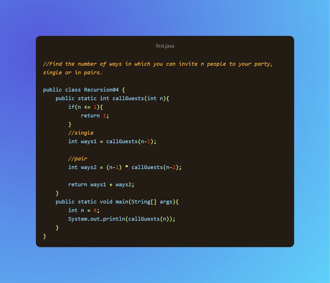 _Devang_r_'s tweet image. Solve Recursion Advance Problem and learn more about Recursion!! 😇