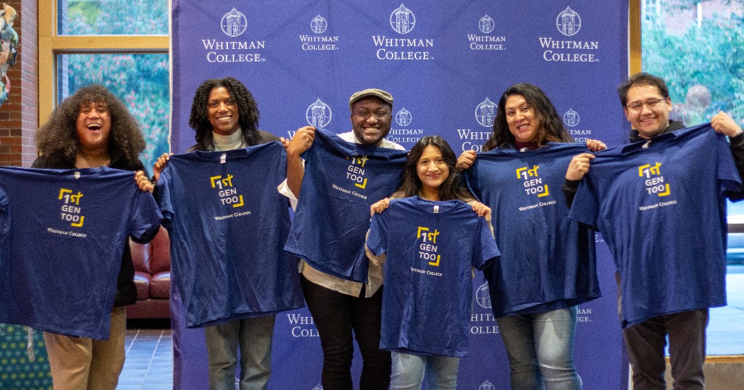 whitmancollege's tweet image. Happy #NationalFirstGenerationDay 🎉 Today, we're celebrating the unique experiences and achievements of our first-gen community. At Whitman, nearly 20% of our students are the first in their family to attend college—and many of our faculty and staff are proudly first-gen, too!