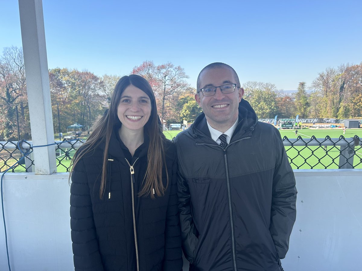 Northeast Conference (@necsports) on Twitter photo 📺 <a href="/necfhockey/">NEC Field Hockey</a> Championship Saturday‼️
<a href="/CraigCD13/">Craig D'Amico</a> & <a href="/Stags_FH/">Stags Field Hockey</a> alum <a href="/daniprofita/">Dani Profita</a> are on the call to bring you all the action! 
📺 ESPN+
💻 <a href="/NECFrontRow/">NEC Front Row</a>: necfrontrow.com/game/12836 
#NECFH🏑 x #NECchamps🏆 📺 <a href="/necfhockey/">NEC Field Hockey</a> Championship Saturday‼️
<a href="/CraigCD13/">Craig D'Amico</a> & <a href="/Stags_FH/">Stags Field Hockey</a> alum <a href="/daniprofita/">Dani Profita</a> are on the call to bring you all the action! 
📺 ESPN+
💻 <a href="/NECFrontRow/">NEC Front Row</a>: necfrontrow.com/game/12836 
#NECFH🏑 x #NECchamps🏆