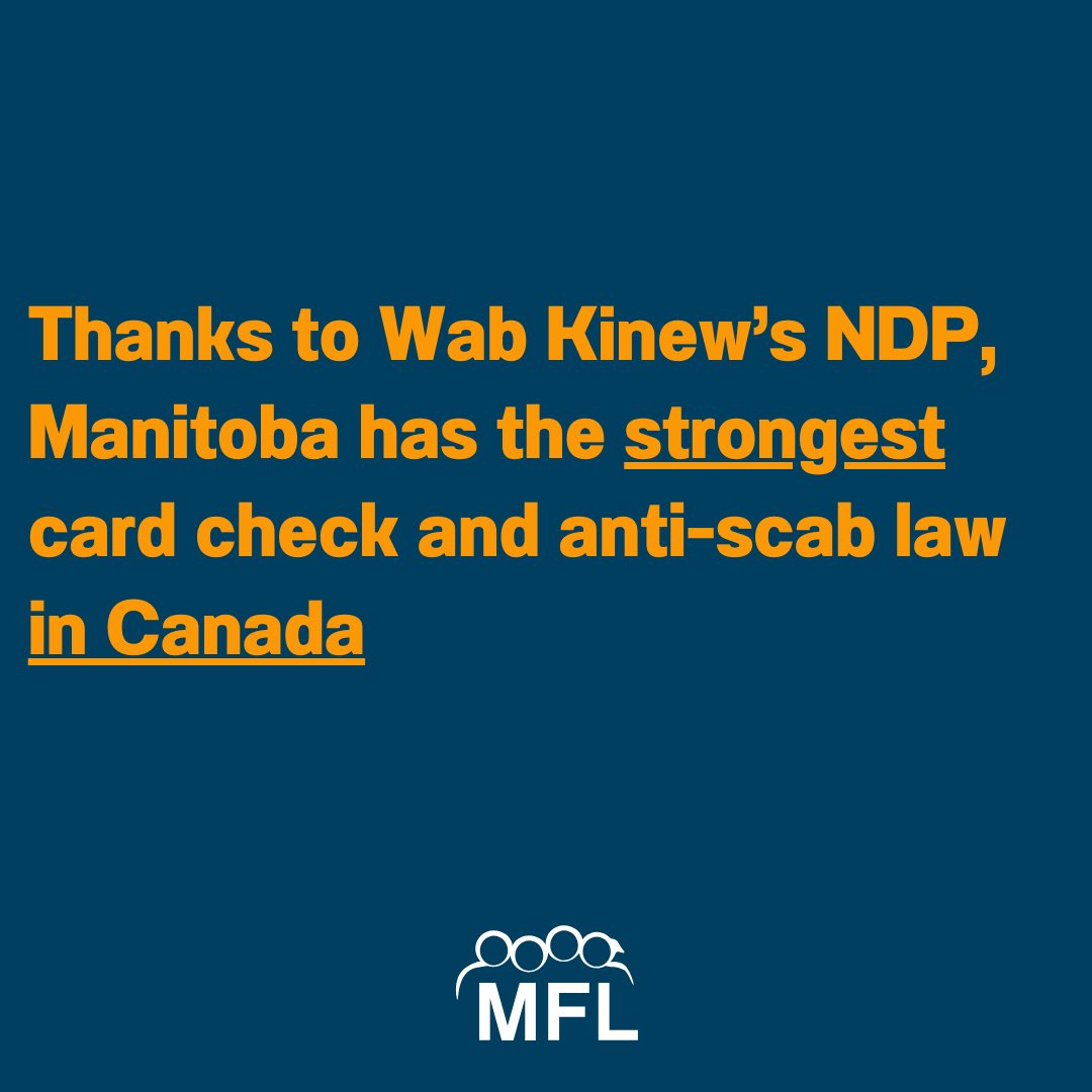 Manitoba Federation of Labour tweet media