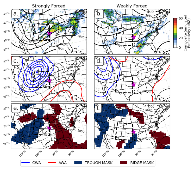 niu_wcs's tweet photo. A new paper looking at the potential future of mesoscale convective systems has been published by our group in the Journal of Climate. Check it out! https://t.co/v0aD1gpiim https://t.co/zMWm5WV9Yw