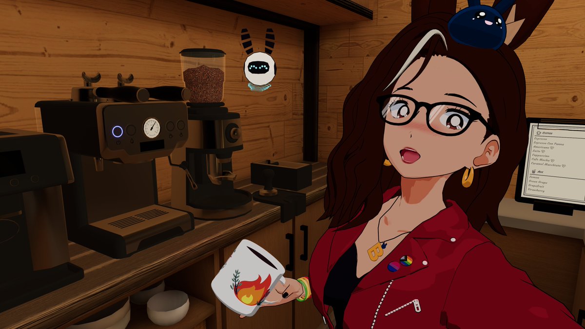 🔴↖️Coffee's ready!💕