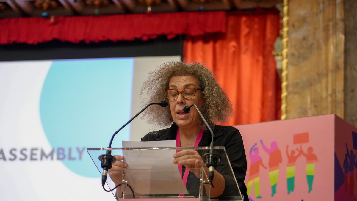 Anna Camposampiero: In 2023, Italy’s Meloni government slashed funding for violence prevention against women from 17mln to 5mln euros, focusing on punishment over prevention and education. Meloni may be a conquest ‘of’ women, but not ‘for’ women. <a href="/ACamposampiero/">Anna Camposampiero</a> #EFORUM2024