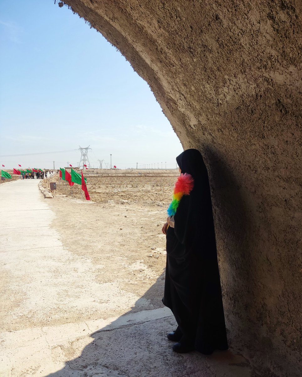 mahdia1990sn's tweet image. خادمی بهانه است...
امده ایم که تا شاید ساخته شویم ...
#شلمچه
#لبيک_يا_خامنه_ای