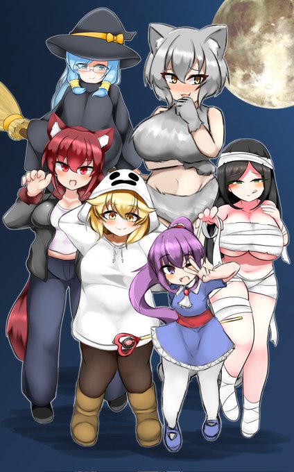 ハロウィン10日目
結局全員描きました() 