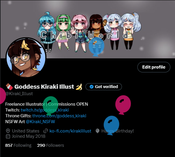 🍫 Goddess Kiraki Illust 🍌 tweet media